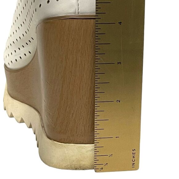 STEVE MADDEN Unfazed Perforated Wedge Oxfords 7 - Picture 11 of 12